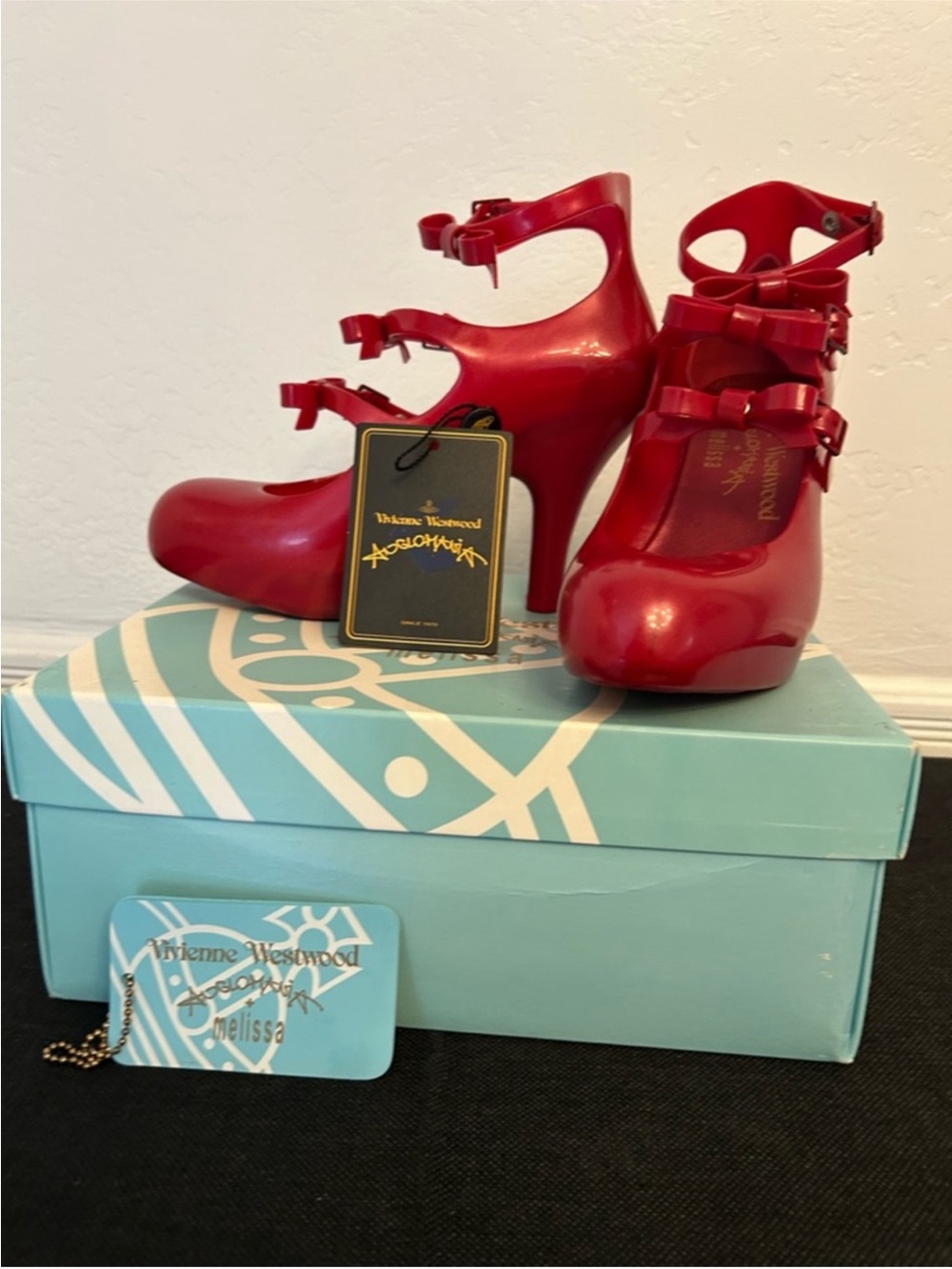 Melissa + Vivienne Westwood ANGLOMANIA Mary Jane heels - Picture 3 of 8